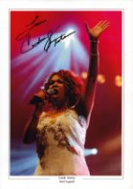 Candi Staton signed 12x8 colour photo pictured singing. Good Condition. All autographs come with a