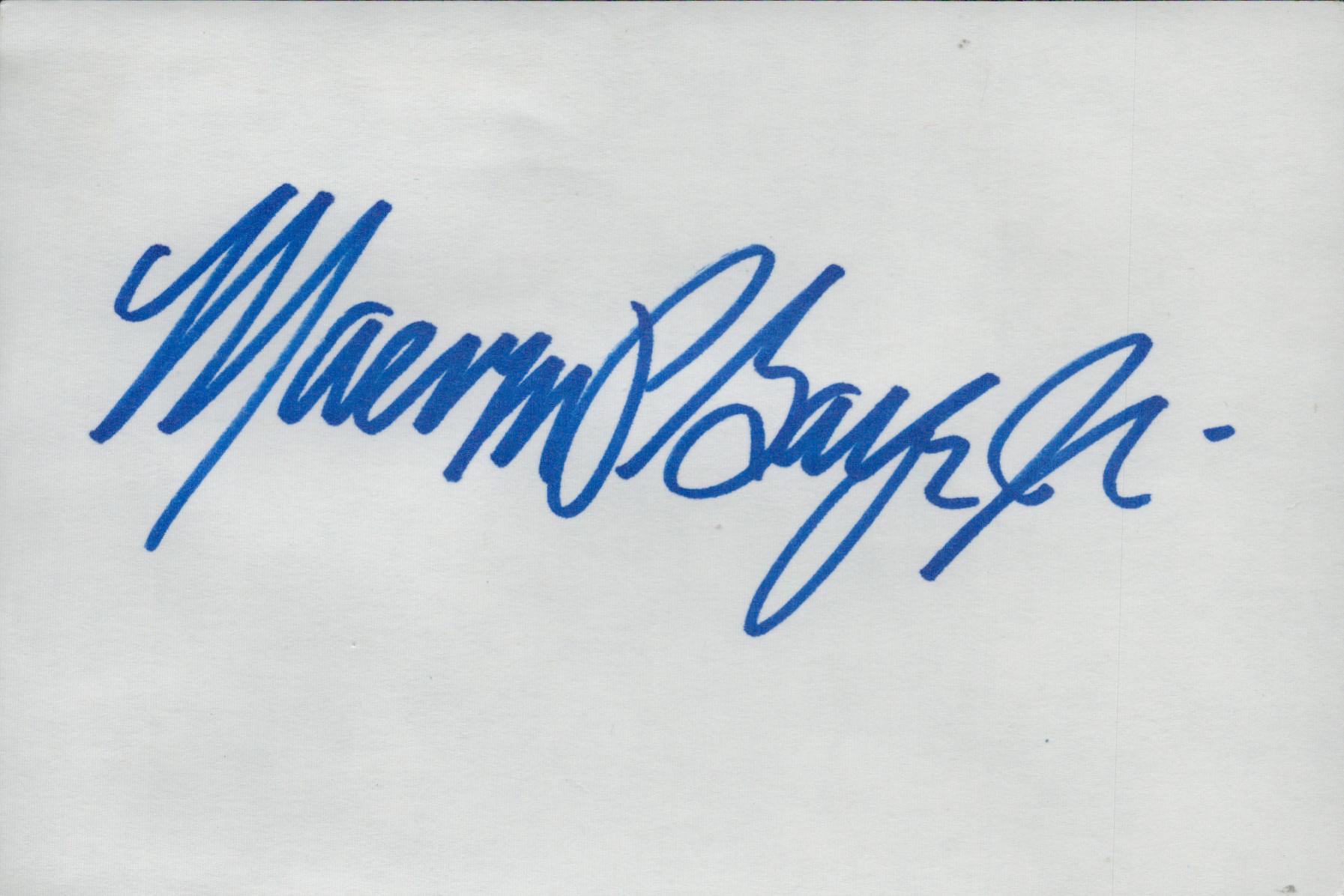 Marvin Gaye signed White Card 6x4 Inch. Plus, unsigned Vinyl Diana and Marvin Size 1and2 33 1/3 R.