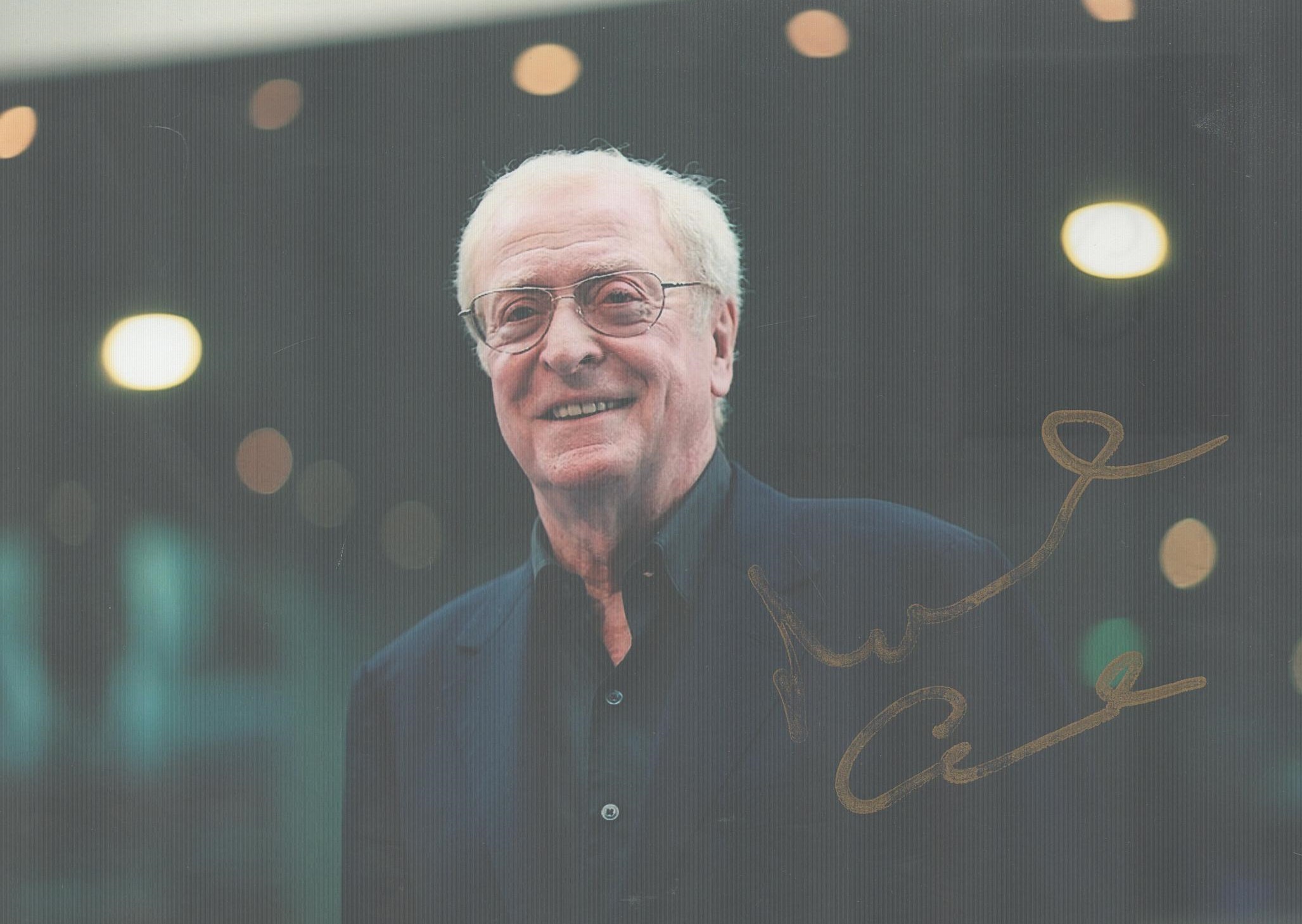 Michael Caine signed 7x5 inch approx. colour photo. Good Condition. All autographs come with a