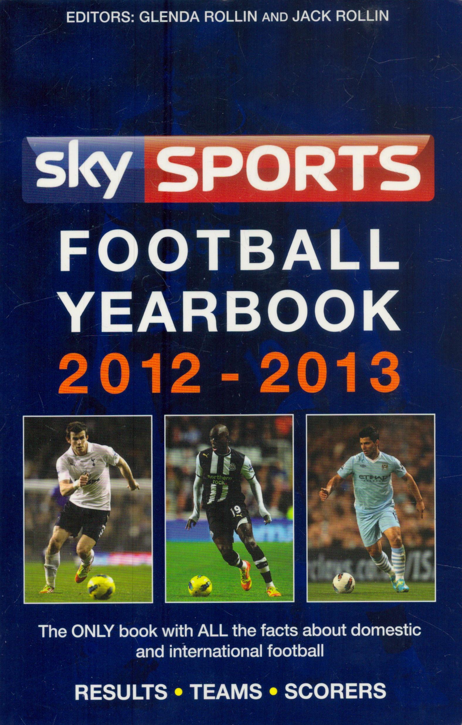 Sky Sports Football Yearbook 2012-2013 By Glenda Rollin, Jack Rollin paperback book. 1056 pages.