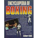 Encyclopaedia of Boxing by Gilbert Odd Hardback book, 192 pages. Good Condition. All autographs come