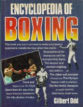 Encyclopaedia of Boxing by Gilbert Odd Hardback book, 192 pages. Good Condition. All autographs come