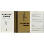 An Officer's Manual of the Western Front 1914-1918 Hardcover book unsigned. Complied and