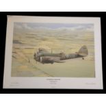 WW2 Colour Print Titled Gathering Strength by Maurice Gardner. Signed in pencil by Maurice Gardner