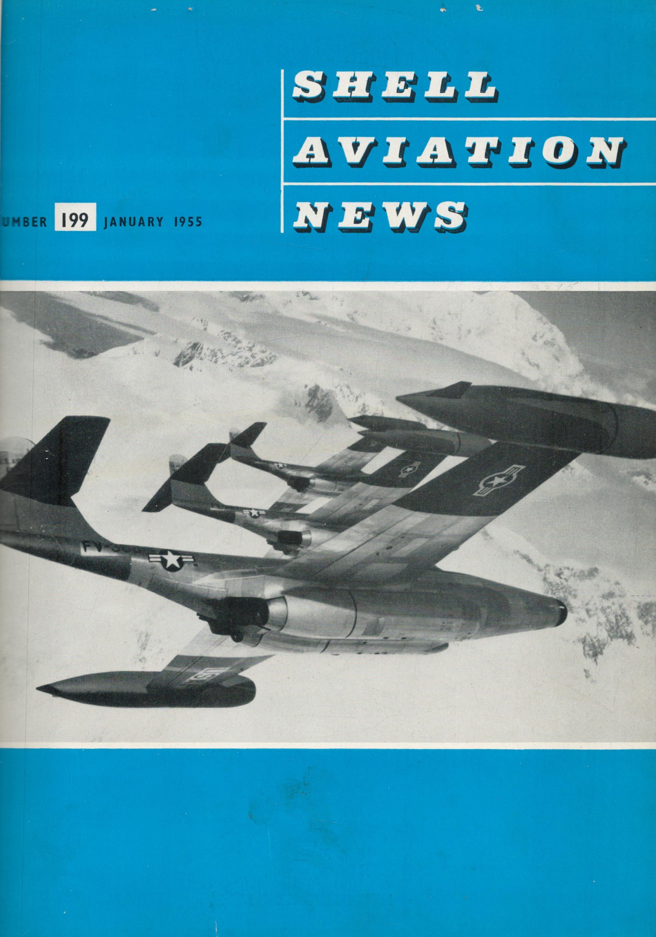 Shell Aviation News Jan to Dec 1954 and Jan to Dec 1955 unsigned Hardbacked Books Published by Shell - Image 4 of 4