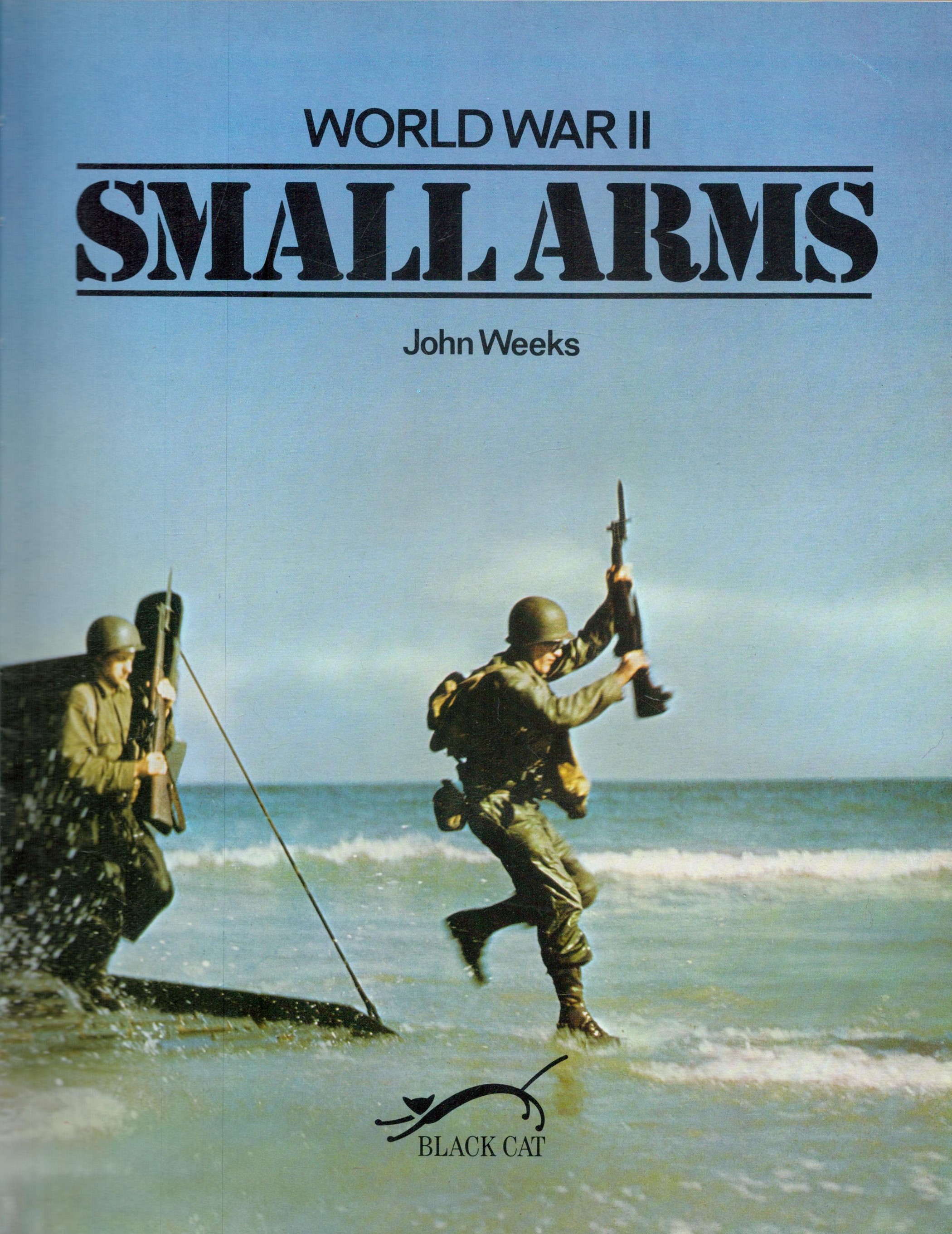 Peter Young signed World War II Small Arms by John Weeks first edition hardback book. Good condition - Image 2 of 3