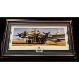 WW2 Print titled A DAY GONE BY The Carol Dawn- A "Lucky Ship" by John D Shaw. Limited Artist Proof