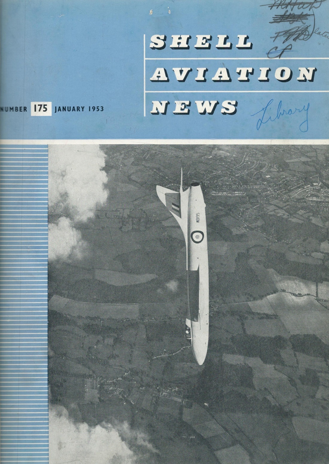 Shell Aviation News Jan 1951 to Dec 1952 and Jan to Dec 1953 unsigned Hardbacked Books Published - Image 2 of 4