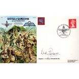 WWII Brigadier L.F (Dicky) Richards CBE signed Battle of Sangshak 20-26 March 1944 FDC PM 50th