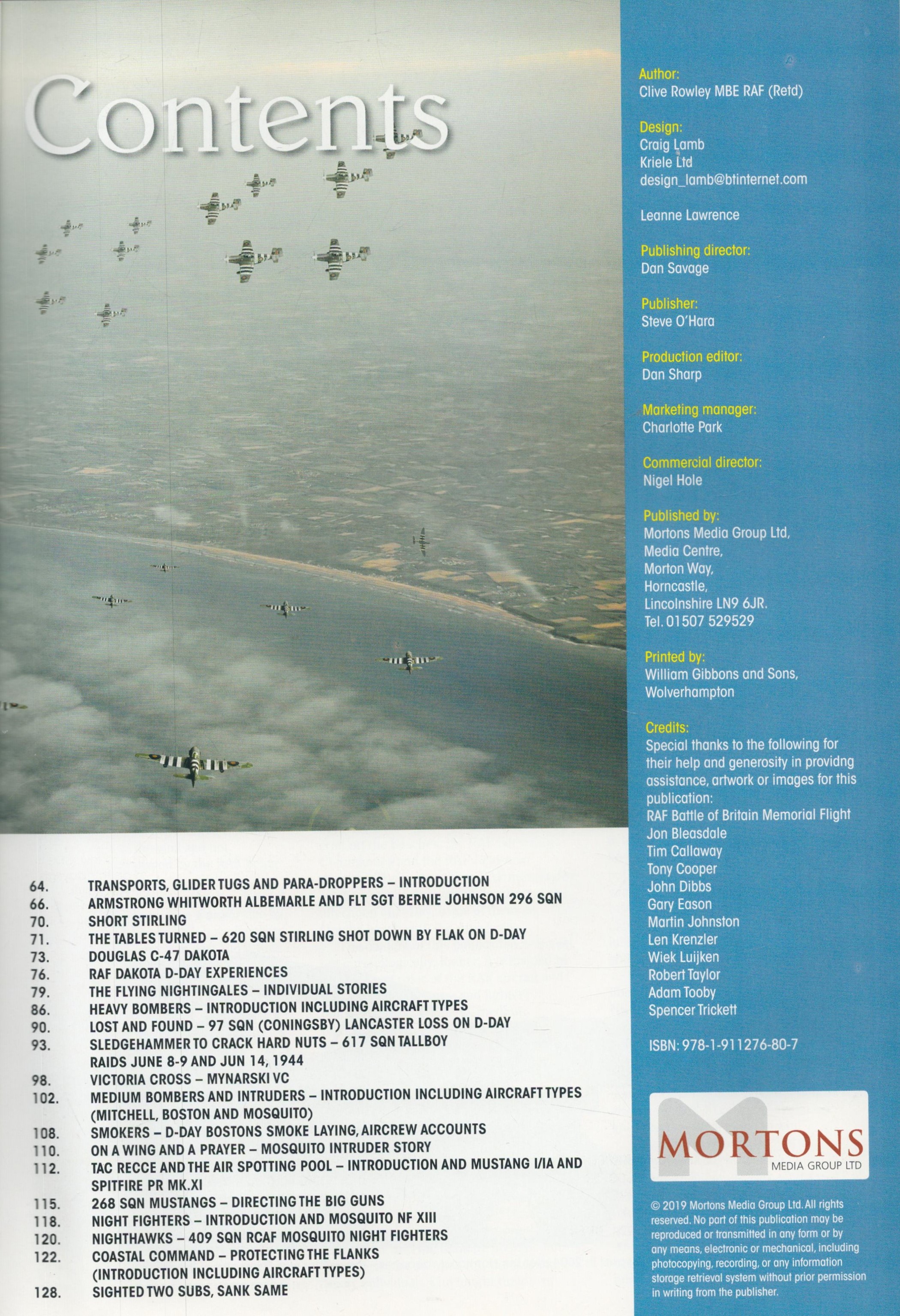 Aviation Classics Magazine D-Day RAF - The RAF's part in the great invasion - 75th Anniversary. Good - Image 2 of 2