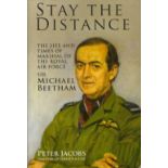 Peter Jacobs Book titled Stay in The Distance- Life and Times of Marshal of RAF Michael Beetham.