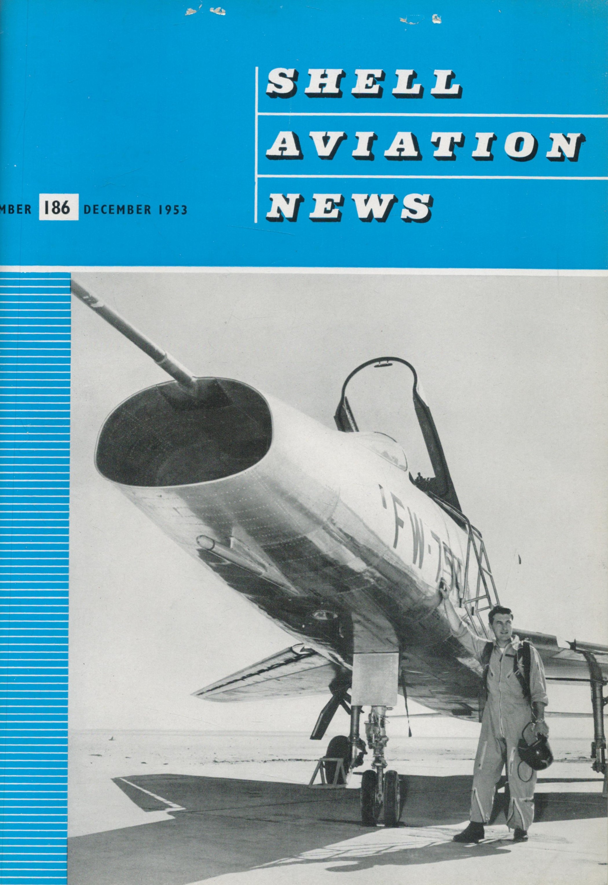 Shell Aviation News Jan 1951 to Dec 1952 and Jan to Dec 1953 unsigned Hardbacked Books Published - Image 3 of 4