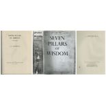 Seven Pillars of Wisdom unsigned Hardback book a triumph T.E. Lawrence. Privately Printed 1926 First