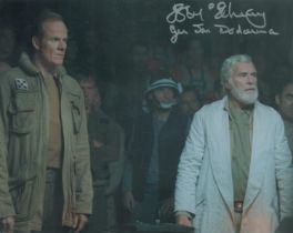 Ian McElhinney signed 10x8 inch Star Wars colour photo. Good condition Est.