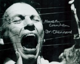 Kenneth Cranham signed 10x8 inch black and white photo. Good condition Est.