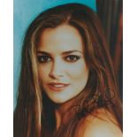 Rebecca Budig signed 10x8 inch colour photo. Good condition. All autographs come with a