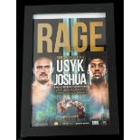 Oleksander Usyk v Anthony Joshua Rage on the Red Sea World Heavyweight Championship colour promo