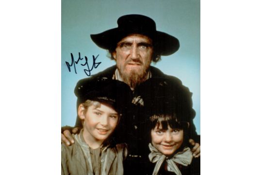 Oliver! cult British musical movie photo signed by Mark Lester. Good condition. All autographs