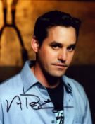 Nicholas Brendon signed 10x8 inch colour photo. Good condition Est.