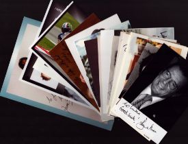 Entertainment Collection. Approx 20 signed photos of various sizes including names of Steve