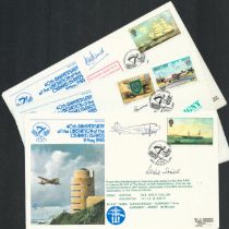 WWII 40TH Anniversary of the Liberation of the Channel Islands 9 May 1985 collection 3, signed