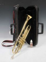 A 'Jupiter' trumpet, serial no. L61216, cased with mouthpiece