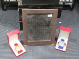 A Harmsworth family album of babies and children photograph portraits circa 1920's, three metal deed