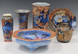 A group of Bursley pottery