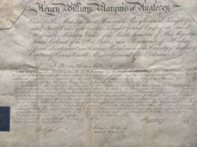 Two documents relating to Lieutenant Francis Scrimes Pilcher (c.1783-1838) of the 1st Regiment of