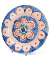 § Quentin Bell (1910-1996), a painted pottery plate,