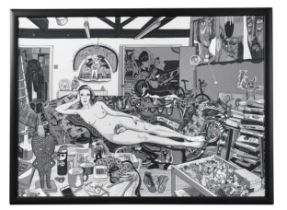 Sir Grayson Perry CBE, RA (1960-), Reclining Artist,