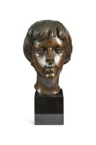 § James Butler MBE, RA, RWA, FRBS (1931-2022), a bronze bust of Diana Lloyd,