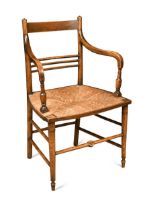 A Morris style Arts & Crafts elbow chair,