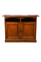 A Liberty & Co. walnut side cabinet,