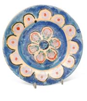 § Quentin Bell (1910-1996), a painted pottery plate,