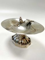 Georg Jensen, a Danish metalwares bonbon dish,