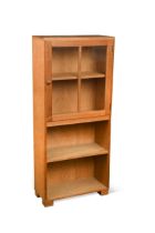 A Heal's limed oak "unit" bookcase,