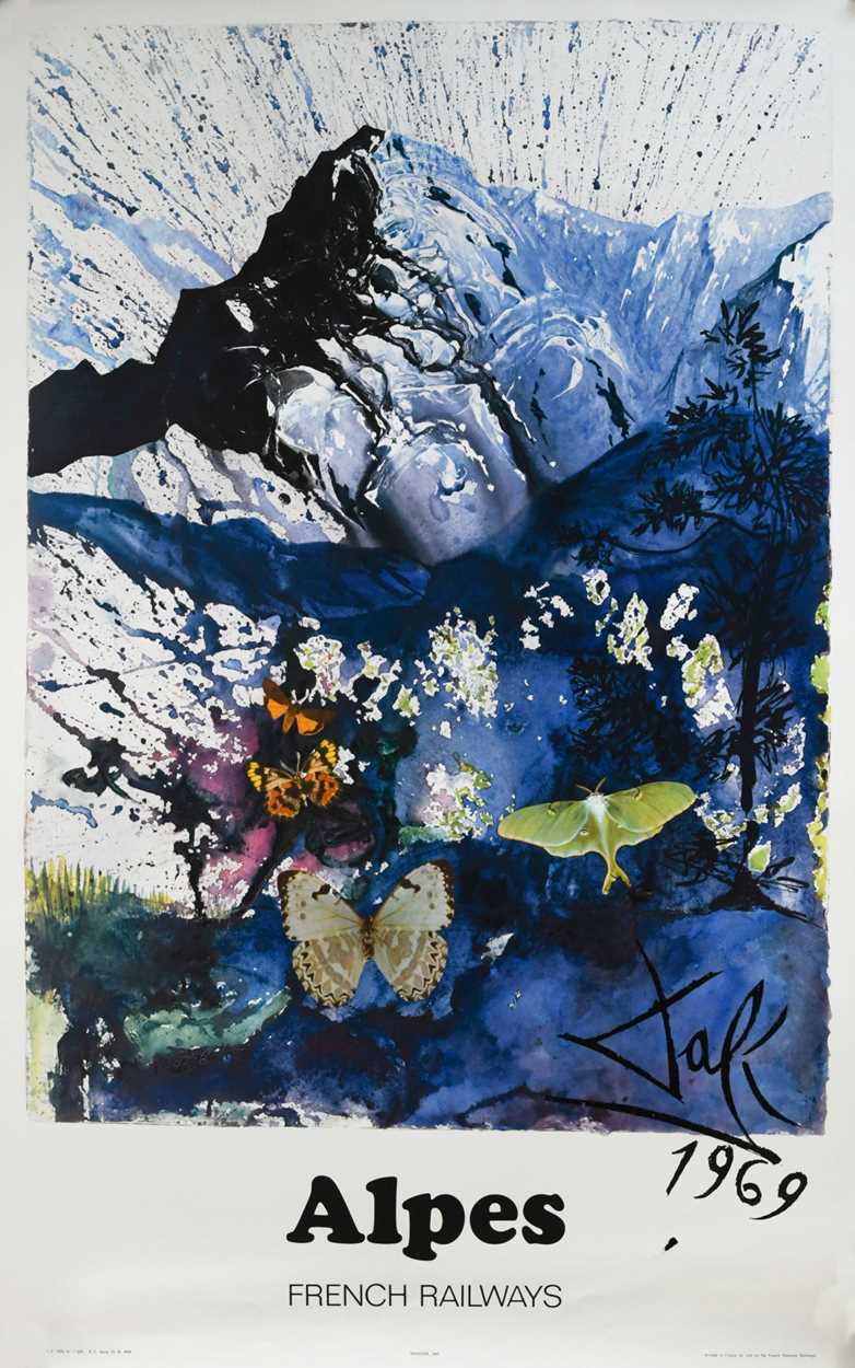 § After Salvador Dalí (1904-1989), a group of six unframed railway posters, - Image 4 of 13