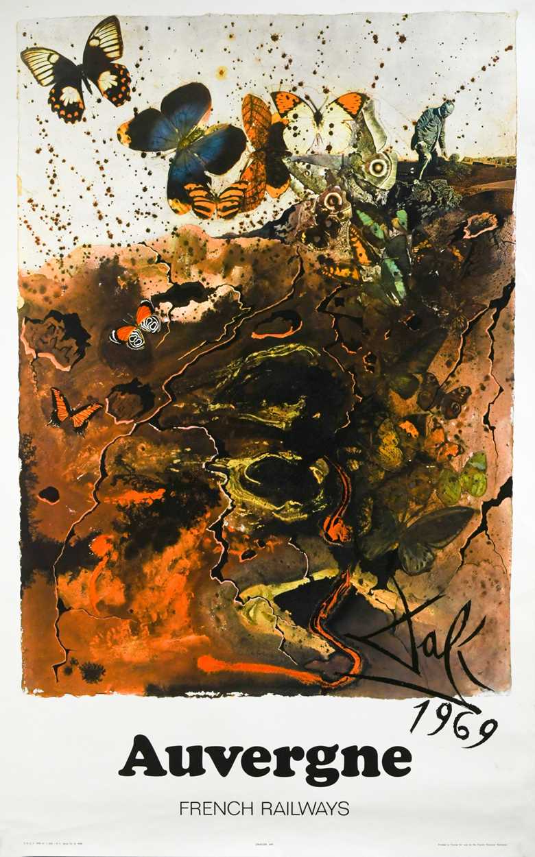 § After Salvador Dalí (1904-1989), a group of six unframed railway posters, - Image 2 of 13