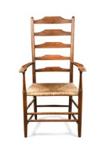 Attributed to Philip Clissett (1817-1913), an Arts and Crafts 'Clissett' chair,