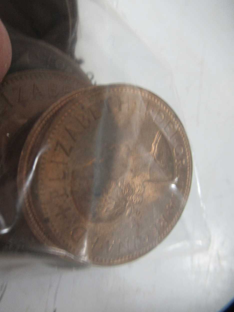 A Queen Victoria silver 1D penny, young head, a Theatre Royal token, other Coinage and commemorative - Image 2 of 4