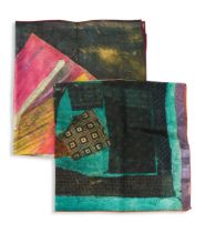 Frank Bowling OBE, RA (1934-), two limited edition Tate Modern pocket squares,