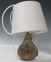 Bernard Rooke (1938-) Bee table lamp, 16.5cm high condition is good with some minor wear as you
