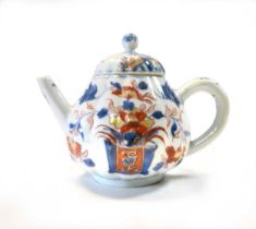 A Chinese Imari teapot and cover, early 18th century,