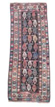 A Kazak runner, late 19th century