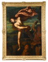 Attributed to William Etty RA (1787-1849) after Titian