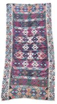 A large Reyhanli Turkish kilim,