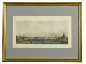 London views of the Thames, a collection of six prints.