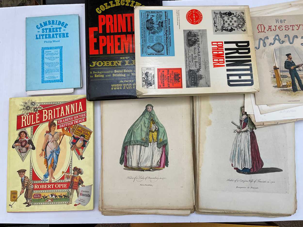 Collection of loose prints and ephemera,