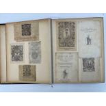 An album of early printed leaves,